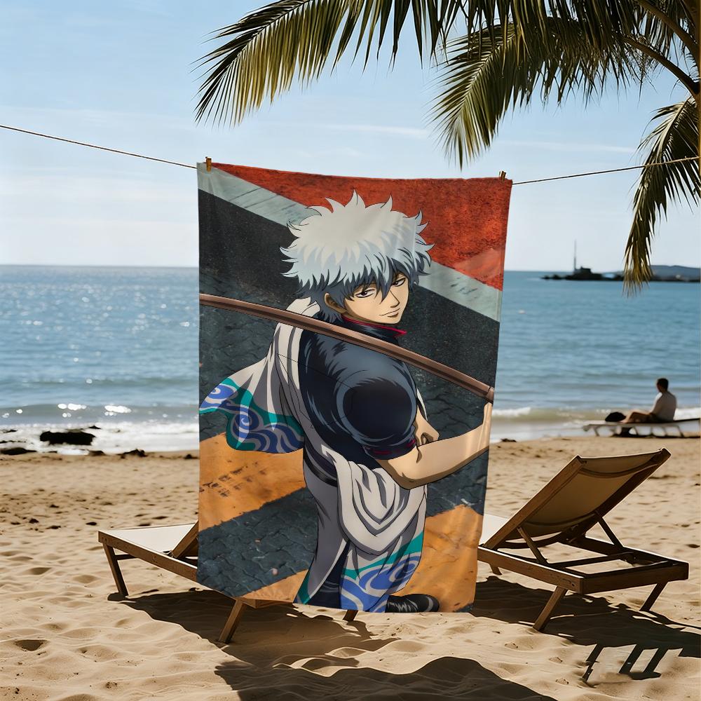 G-gintama Anime Towel Beach Quick Dry Soft Pool Towels Gift for Travel Gym Shower Camping Sports