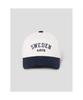 8seconds Arch Logo Color Block Ball Cap Ivory