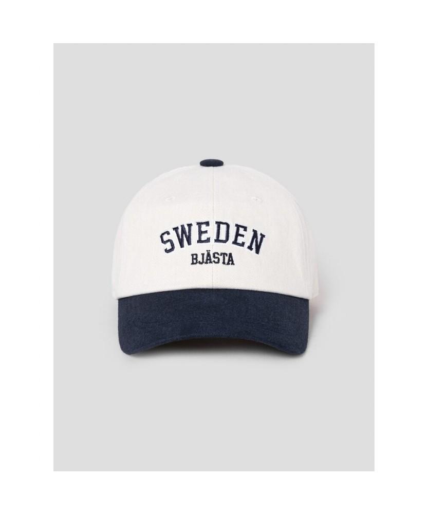 8seconds Arch Logo Color Block Ball Cap Ivory