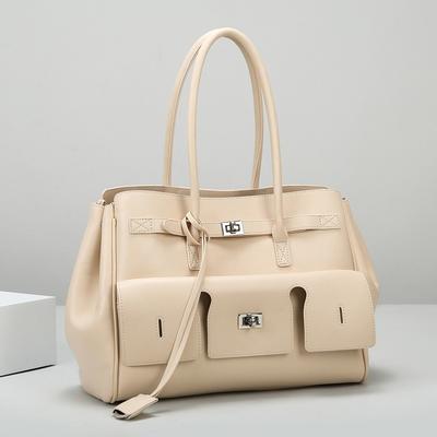 Borsa Tote 2025 Nuova Borsa Rodeo da Donna alla Moda Semplice Borsa a Mano Borsa da Donna di Grande Capacità Borsa a Spalla Commuter