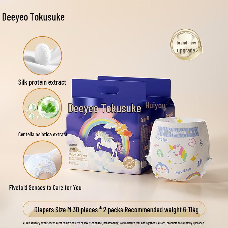 DeYou Breathable Baby Diapers