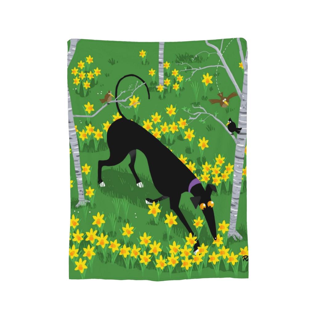Summer Greyhound Fuzzy Blanket Skipworth Whippet Lurcher Dog Galgo Funny Throw Blankets for Home 200x150cm Quilt,