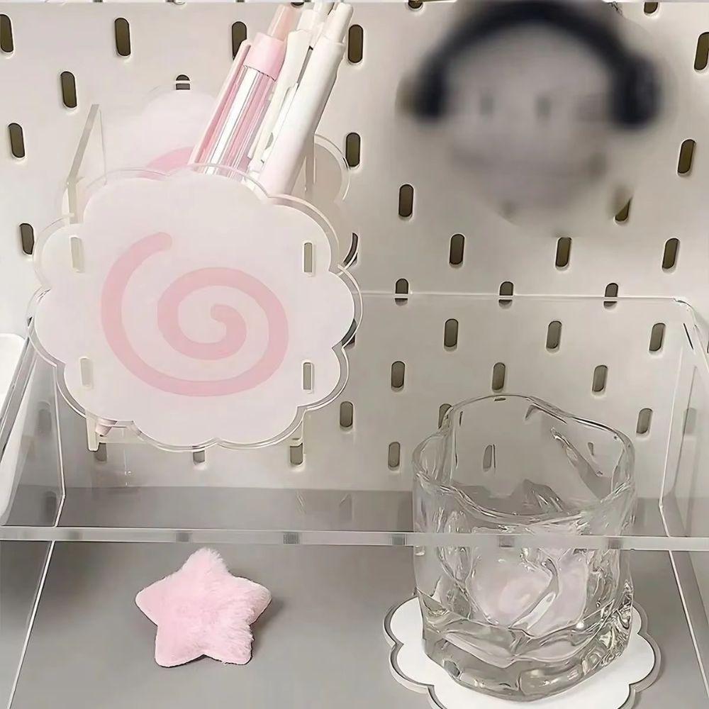 Desktop Organizers Desktop Makeup Holder Acrylic Stationery Storage Box Back To School