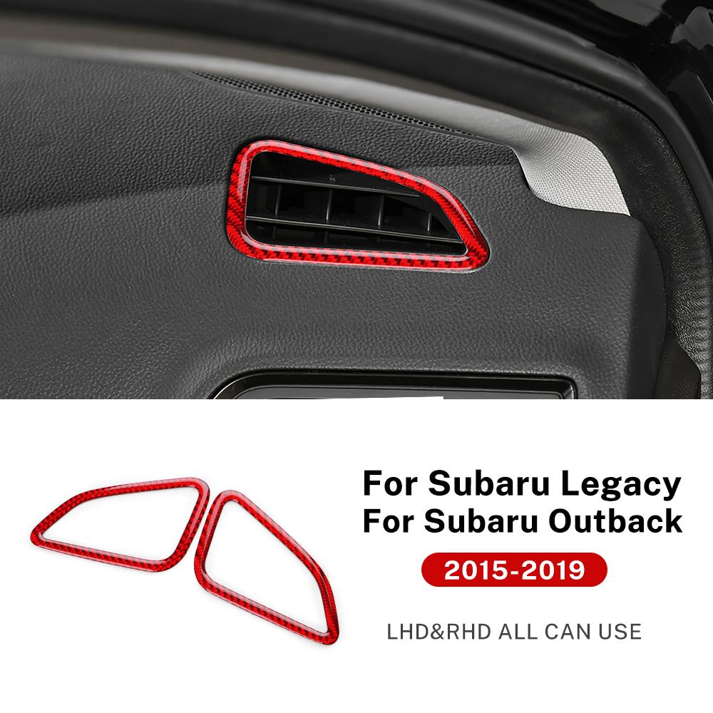 Air Conditioner AC Vent Outlet Defogger Trim For Subaru Legacy Outback 2015-2019 Car Interior Dashboard Side Decoration Cover