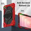 Hybrid Case for Samsung Galaxy Tab S11 2025 11.0 Inch SM-X730 SM-X736B 360 Rotating Stand Heavy Duty Cover with Shoulder Strap