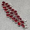 Mozambique Garnet Pear Shape Gemstone Jewelry Set Gift Necklace Bracelet Earring
