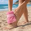 2PCS Hand-washable Sand Removal Bag Portable Sand Remover Mitt Sand Brush  Family Vacation