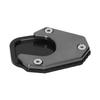 Kickstand Extension Pad Anti Slip Side Stand Support Fit for Honda CRF250 RALLY/CRF250L 17-20(Titanium Color )