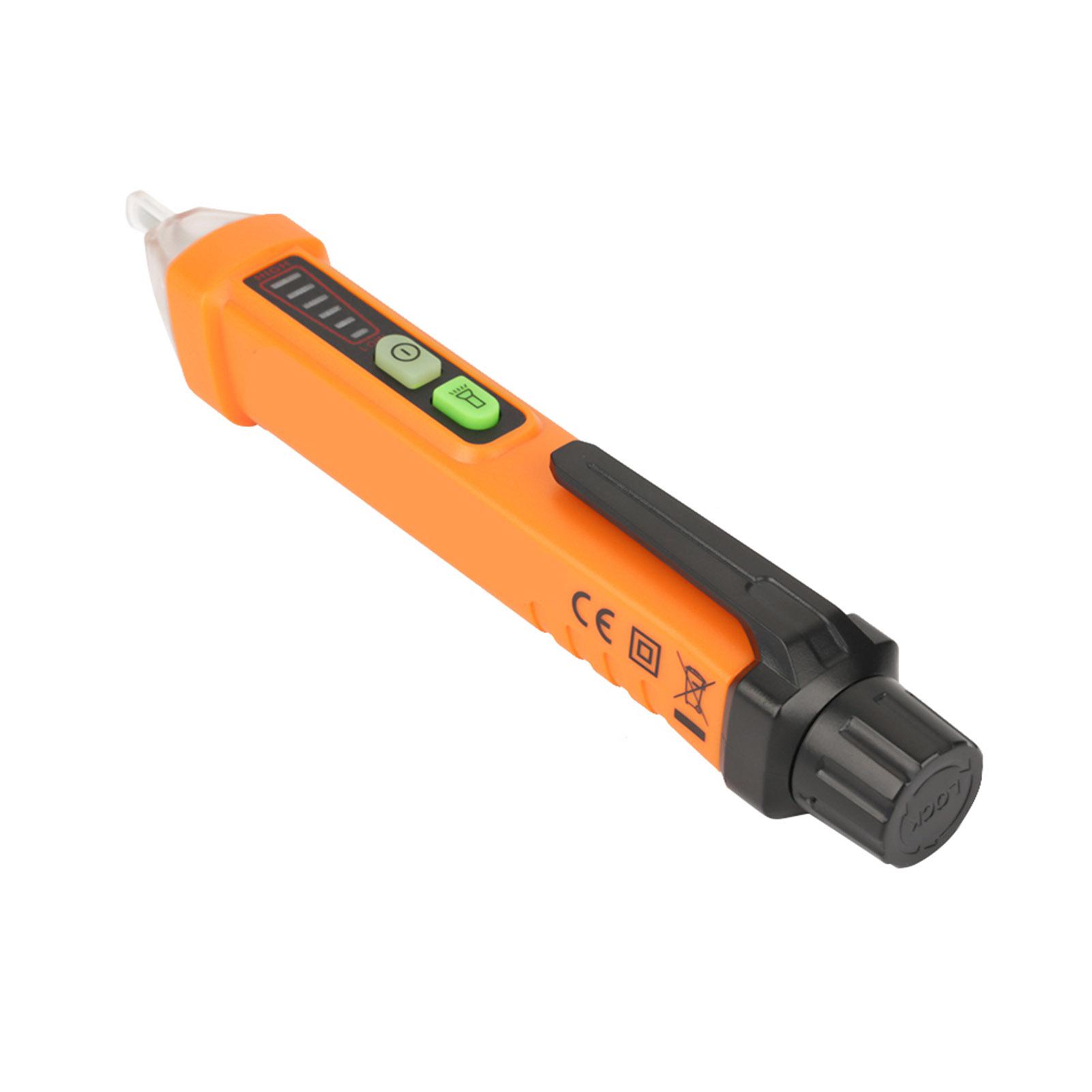 

PEAKMETER PM8908C NCV Detector Voltage Tester Pen with LED Indicator AC12 1000V білий