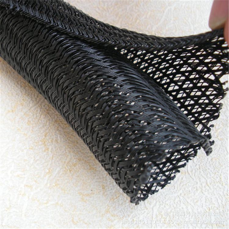 

Self-Winding Braided Mesh Tubing - PET Nylon Sleeve Sample
