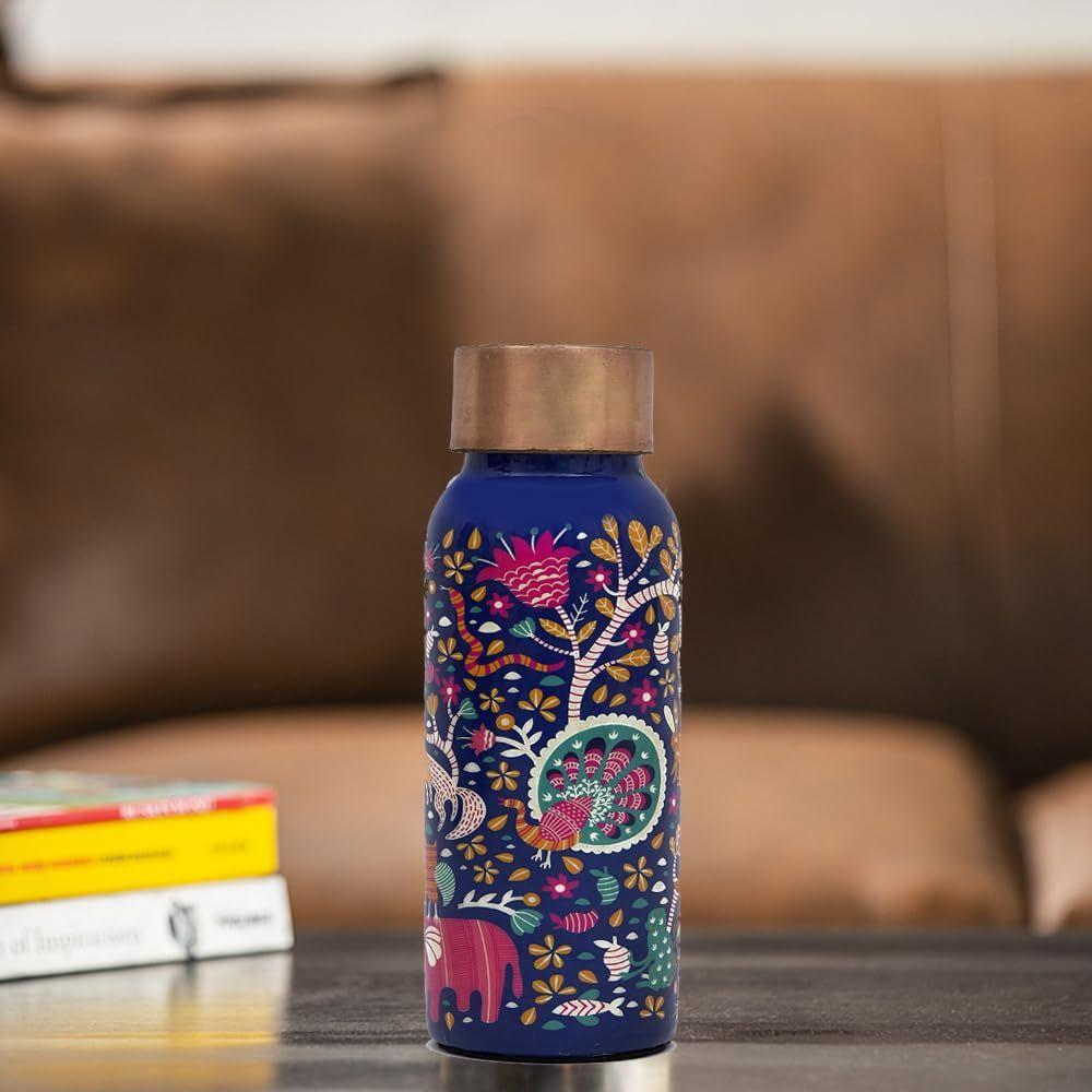 Bouteille Tamba Durable et Résistante à la Rouille pour Boire, Bouteilles de Transport Élégantes Parfaites pour le Bureau - 450 ml