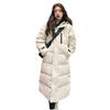 New cotton-padded clothes 2025 women's winter extended loose and thickened knee-length cotton-padded jackets