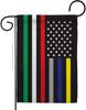 US First Responders Line Garden ag - EMT Paramedic EMS Nurse Emergency Medical Technician Supoort - House Decoration Banne UUN