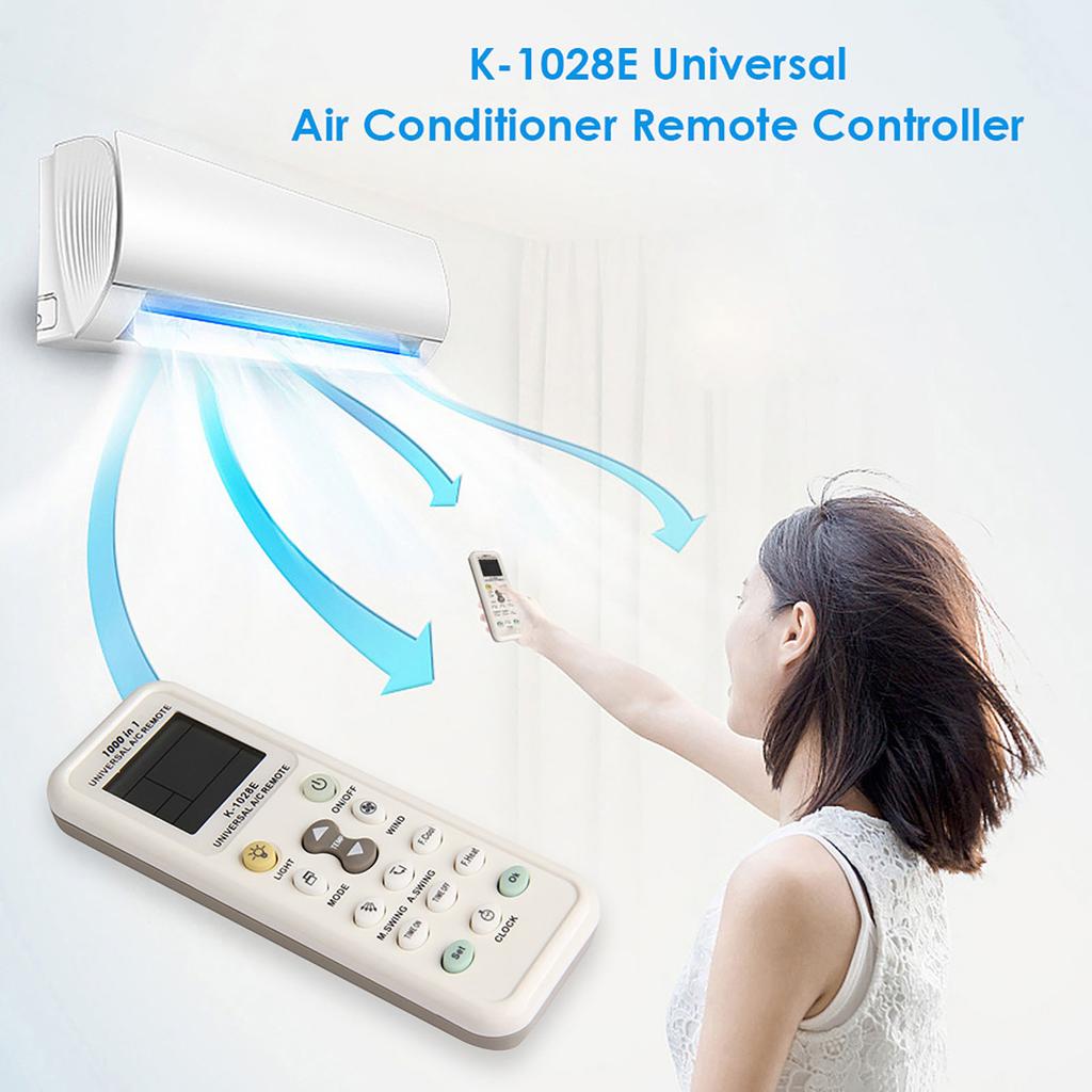 Universal K-1028E Air Conditioner Remote Control Wide Application  A/C Remote Control Batteries Not Include