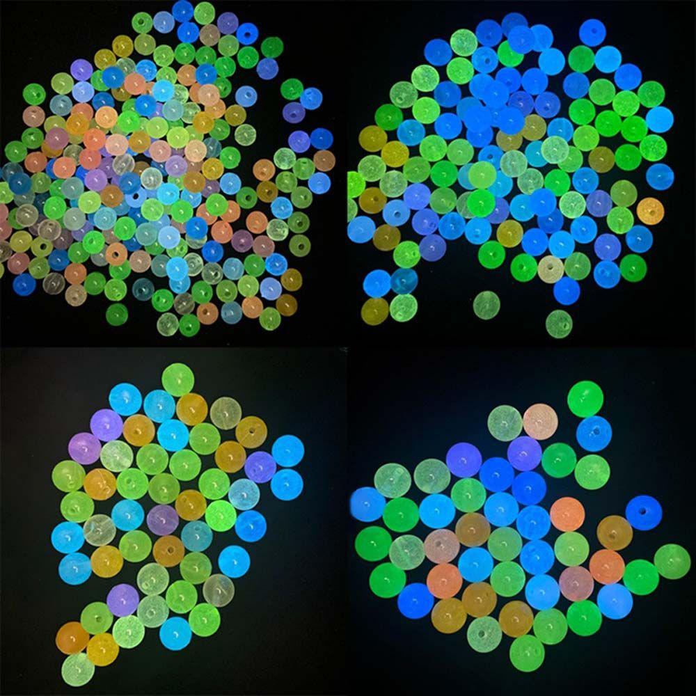 

Accessories Handmade Bracelet Mixed Color Spacer Bead Acrylic Beads DIY Bracelet Luminous Beads