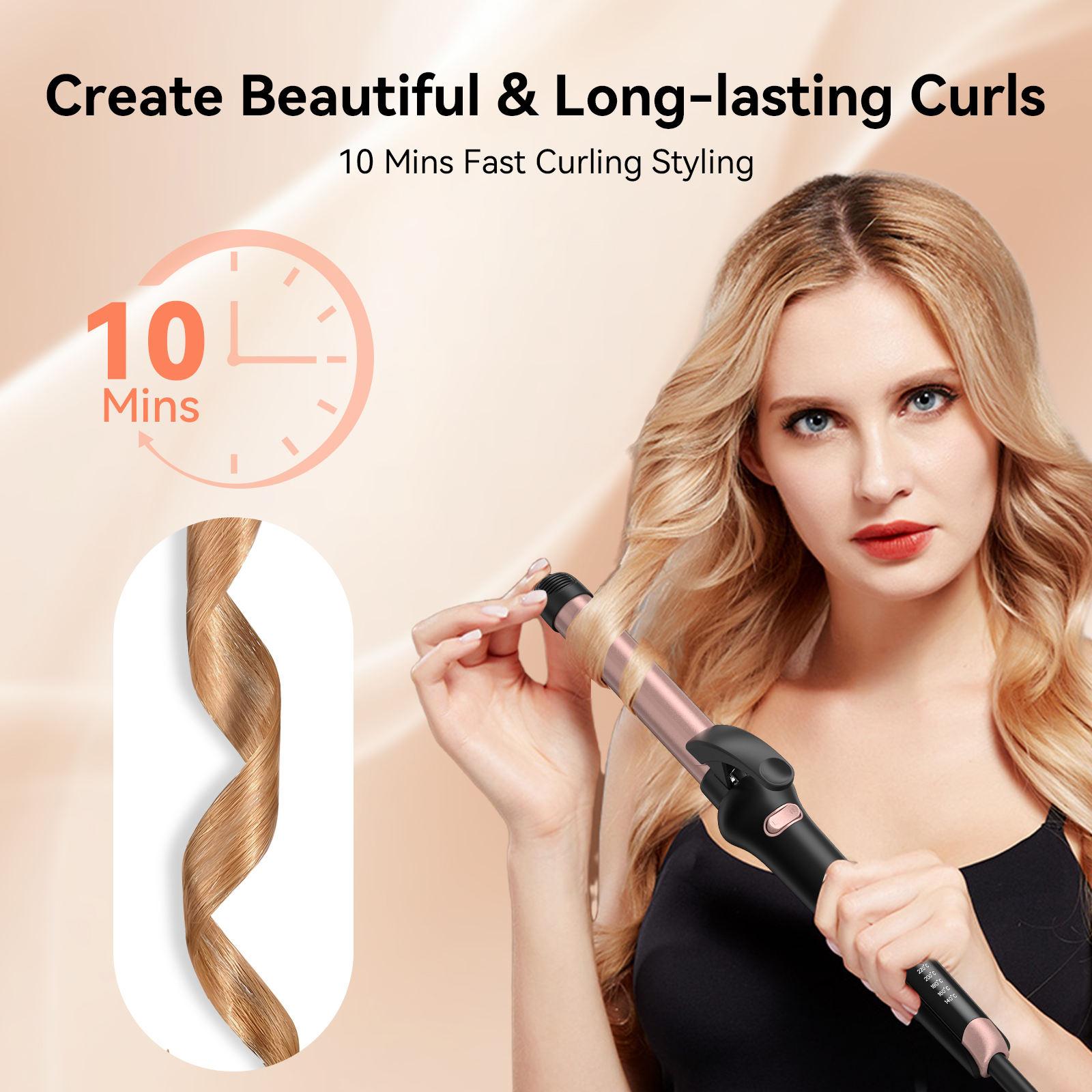 

Automatic curling iron 25mm lazy wave perm hair automatic curling iron EU plug