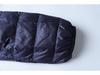 Men's Lightweight Stand Collar White Duck Down Jacket