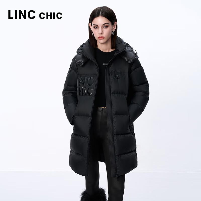 Jinyujie Women's Mid-Length Stand Collar Puffer Down Jacket