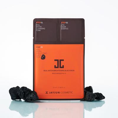 Real Water Brightening Black Mask Sheet 1P