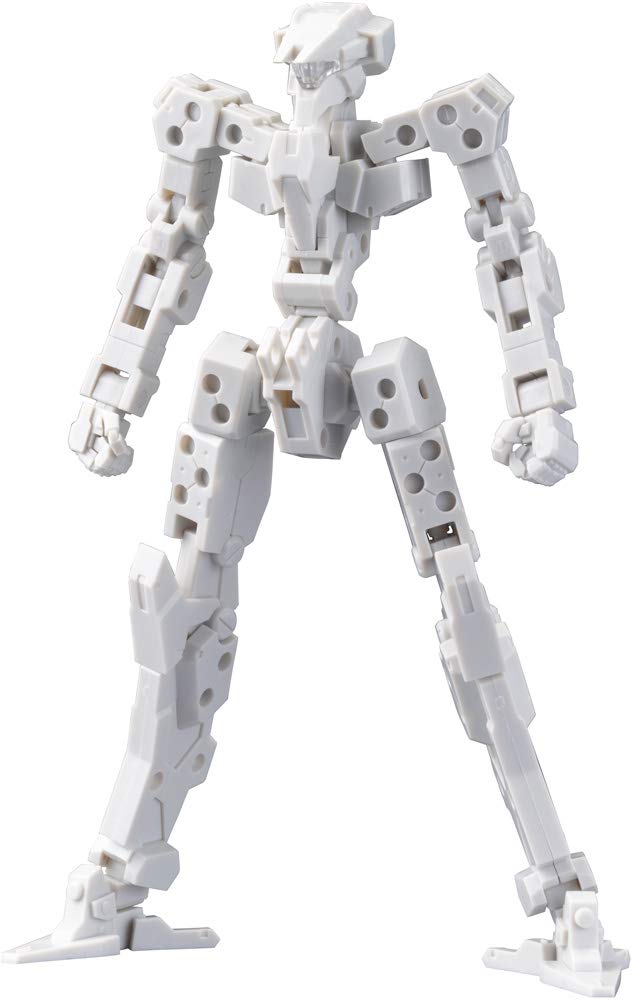Kotobukiya Frame Arms Frame Architect 140mm Scale Plastic Model Kit FAF11 TYPE-001 (Off-White) RE2, Approx. Tall, 1/100
