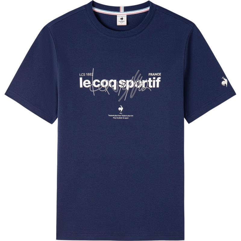 Le Coq Sportif Men s Short Sleeve T-Shirt L262MECTTS01 2XL