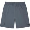 Fila Fleece Solid Color Loose Fit Five-Point Casual Shorts Men Shorts Gray F11M338804F-GY