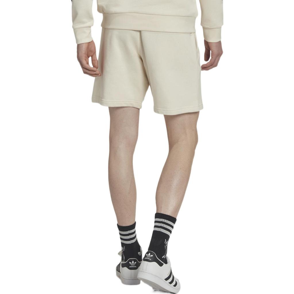 Adidas Originals Cartoon Graffiti Logo Print Straight Casual Shorts Men Bottoms Beige HL9237