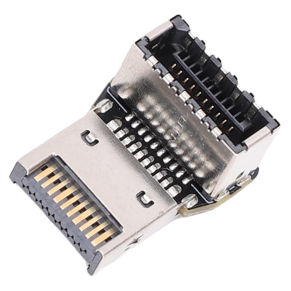 90 Degree USB3.1 Type E Adapter PH76EE-A Front Panel Internal Connector Front Panel