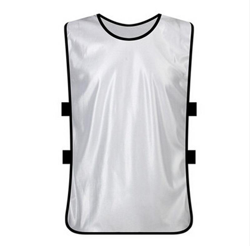 Factory direct sales, adult training team vests, football uniforms, team uniforms, basketball vests Adult белый