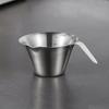 Tasse d'Extraction Espresso 100ml Acier Inoxydable avec Échelle Épaisse Exquise Once Tasse à Café Accessoires Cuisine Maison Café