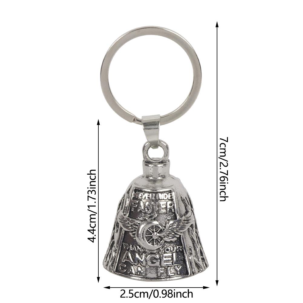 Campanella Ruota Ala d'Angelo per Moto Campanella da Equitazione Biker Accessori Decorativi per Moto per Biker Ciclista Regalo di San Valentino per Ciclista