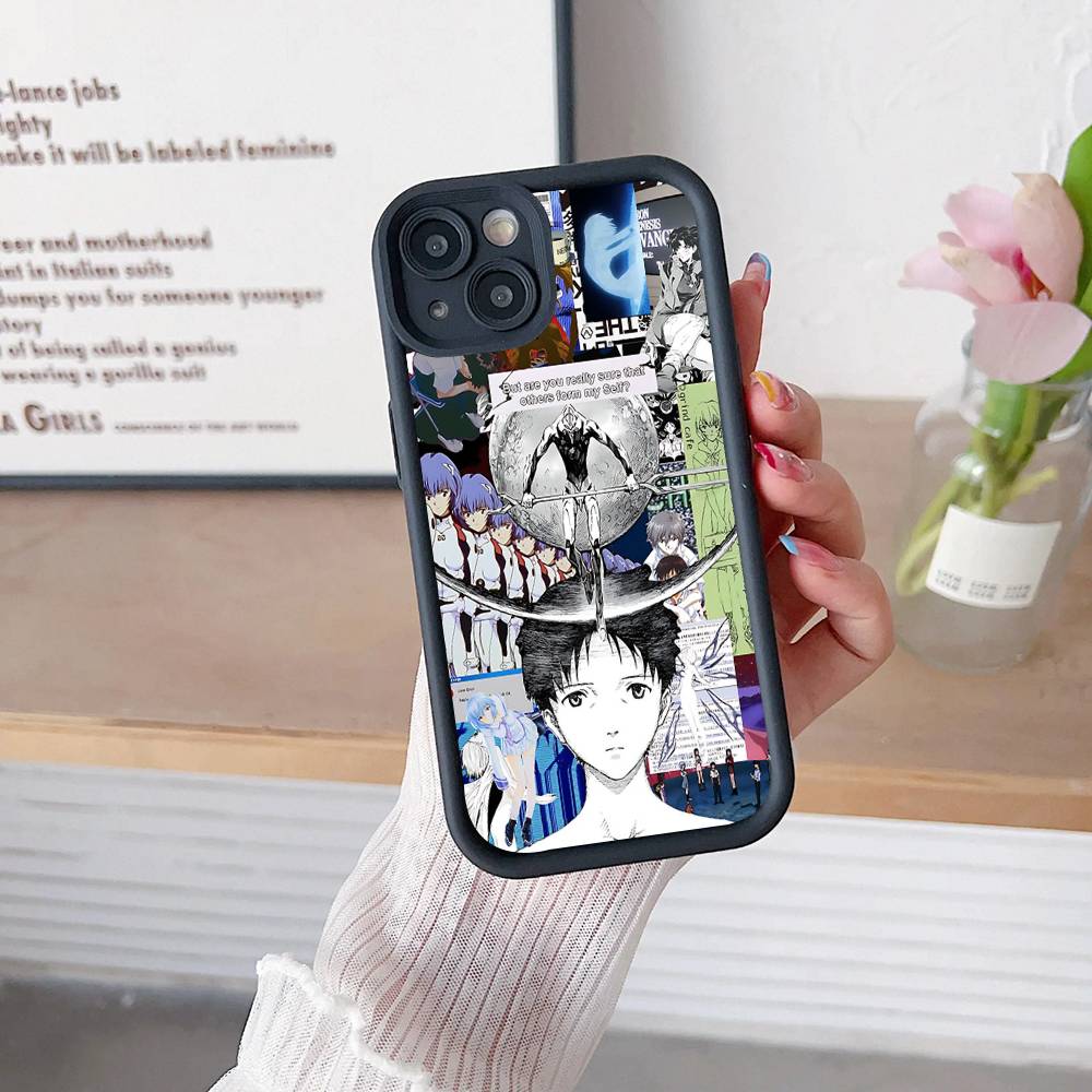 N-Neon G-Genesis E-Evangelion Phone Case For IPhone 17 16 15 14 13 Pro Max Plus 12 11 Cover
