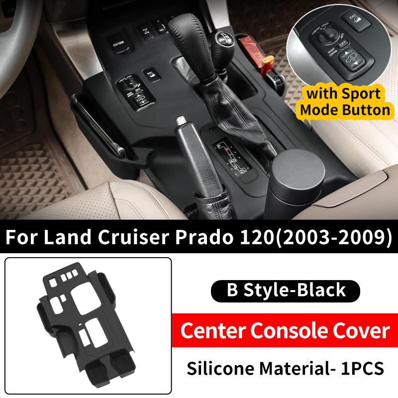 For Toyota Land cruiser 120 LC120 Prado j120 2003 2009 Center Console Dust-Proof Cover Mat Protect Scratch Interior Accessories