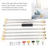High Pressure Power Washer Extension Wand Set 4000PSI Gutter Cleaning Tool with 5 Nozzle Tips for Car
