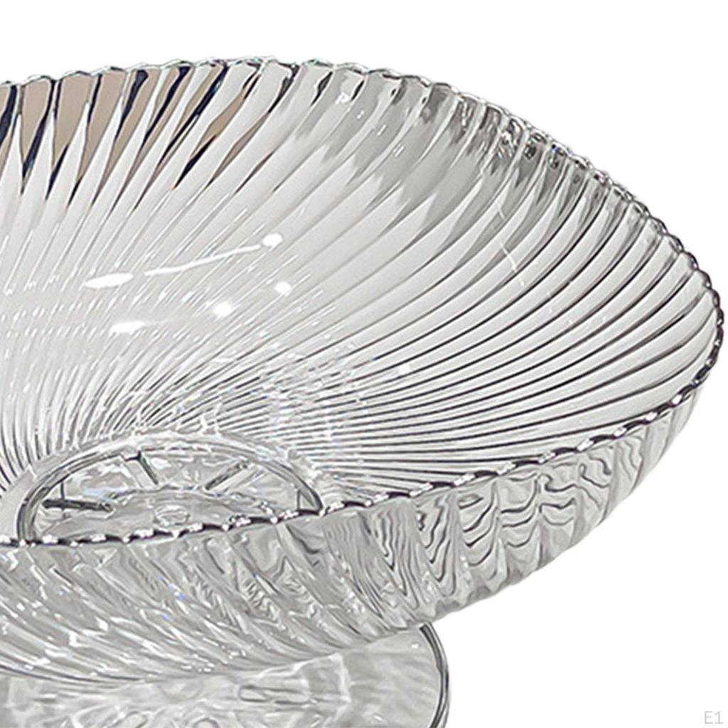 Draining Fruit Bowl Large Multi -purpose Special Panels Snack Candy Plate Container