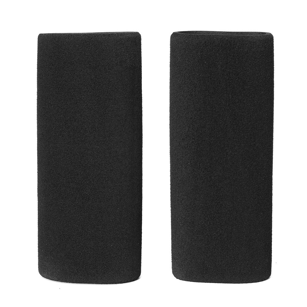 Honelife Pair Motorcycle Handlebar Grip Cover Anti-Vibration Anti-Slip Inner Diameter 31.7-36.8mm Motorcycle Accessories