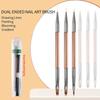 Manicure Brushes Dual Use Gel Gradient Brush Pinceles Ultra Thin Line Drawing Pen Dual End Nail Art Design Painting Tools