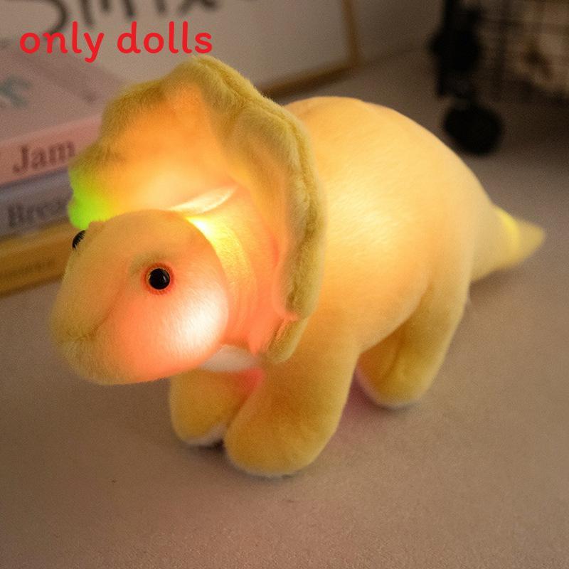 Dinosaur Plush Toy Trex And Triceratops Kids Gift Soft Stuffed Animal