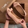 Retro bow flat Mary Jane shoes women's new autumn with skirt one pedal Doudou single shoes