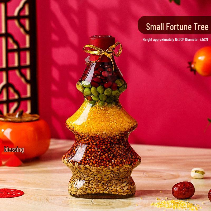 Five Grains Harvest Mixed Grains Ornament - Housewarming and New Home Celebration Decor