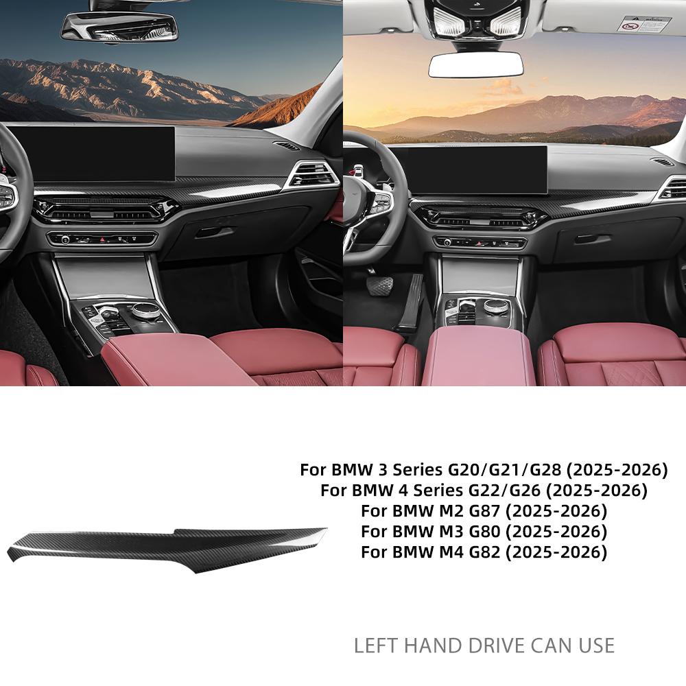 Carbon Fiber Steering Wheel Handles & Cover for BMW 3 4 Series G20 G21 M2 M3 M4 G80 G87 G82 2025 2026