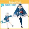 Get Hololive Gawr Gura Cosplay Costume Shark Jacket Outfit With Fish Tail Role Play