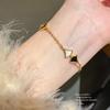 Fashion Geometric Shell Cuff Bracelet With Gold Plating For Women Jewelry Gift