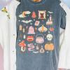 Nostalgic Halloween T-Shirt and Kids Tshirt for Spooky Season, Cute Colorful Dopamine Aesthetic Tee for Friend or Mom Who Loves Halloween and Vampires