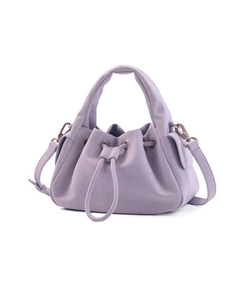 Vanwalk Mochi Leather Tote Bag [Purple]