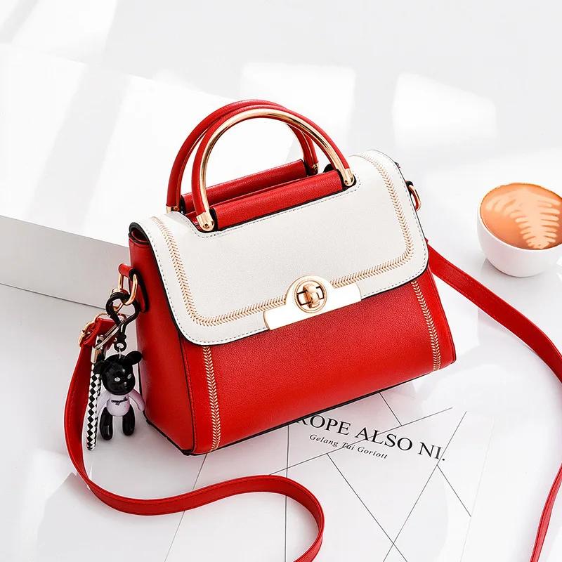 Fashi and Western Style Women's Shoulder Bag Matching Color Portable Women's Bag Bags for Women  New Luxury Handbags