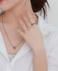 Blancier Arpie Bl267R1281 Chain Open Ring Women'S Ring