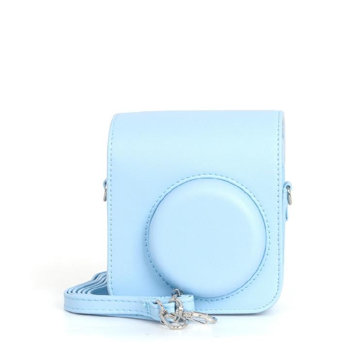 PU Leather Camera Case Bag Protective Cover for Mini 12 Instants Camera Case with Removable Straps