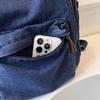 Large Capacity Denim Backpack Women's Backpack Student Travel School Bag