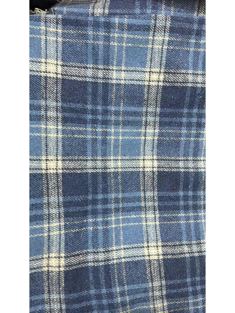 Camisa de Manga Larga a Cuadros Retro Oversize para Mujer